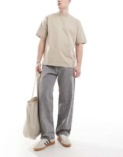 Jack & Jones Alex Baggy Jeans Grey Wash For Men Grey Sq061 -Men Style Shop 207500276 1 greysq061 1