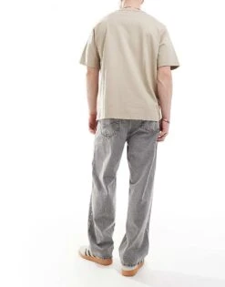 Jack & Jones Alex Baggy Jeans Grey Wash For Men Grey Sq061 -Men Style Shop 207500276 3