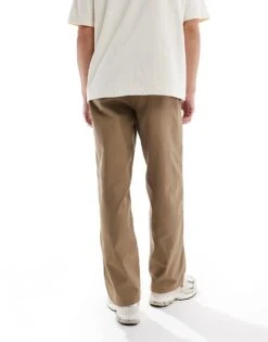 Jack & Jones Bill Wide Fit Workwear Chino In Beige For Men Elmwood -Men Style Shop 207500612 3