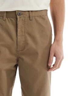 Jack & Jones Bill Wide Fit Workwear Chino In Beige For Men Elmwood -Men Style Shop 207500612 4