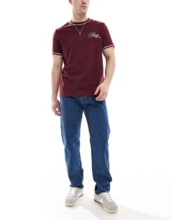 Jack & Jones Chris Straight Jeans In Mid Blue For Men Mid Blue Sq741 -Men Style Shop 207500840 1 midbluesq741 1