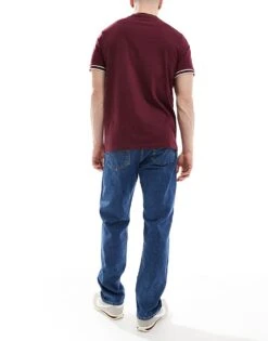 Jack & Jones Chris Straight Jeans In Mid Blue For Men Mid Blue Sq741 -Men Style Shop 207500840 2