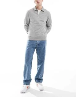 Jack & Jones Eddie Baggy Jeans In Vintage Blue Wash For Men Mid Blue Sq060 -Men Style Shop 207500888 1 midbluesq060 1