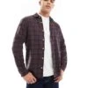 Jack & Jones Check Shirt In Red And Navy For Men Chocolate Torte