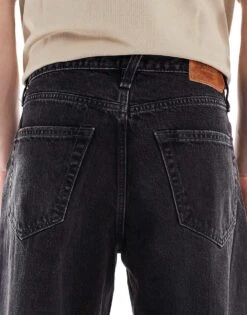 Jack & Jones Dave Wide Fit Jeans In Black For Men Black Denim -Men Style Shop 207601623 4