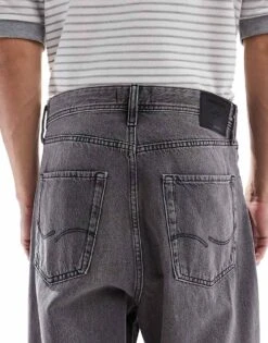 Jack & Jones Ron Skater Fit Jeans In Grey For Men Grey Denim -Men Style Shop 207602370 4