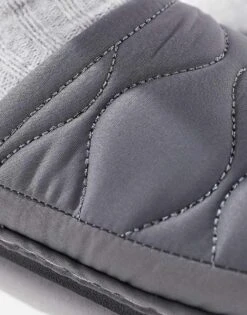 Jack & Jones Padded Slipper In Grey For Men Castlerock -Men Style Shop 207602988 3