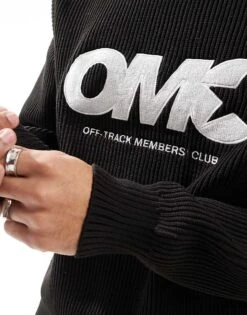 Jack & Jones Embroidered Jumper With Logo In Black For Men -Men Style Shop 207603230 4