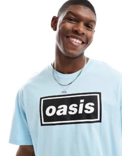 Jack & Jones Oasis T-shirt In Blue For Men Ocean Current -Men Style Shop 207603724 3