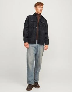 Jack & Jones Raymond Check In Black For Men -Men Style Shop 207656333 4