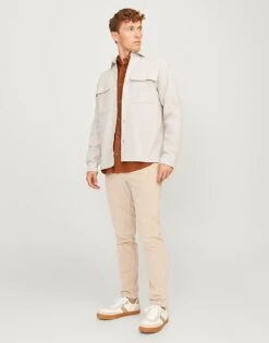 Jack & Jones Raymond Melange In Beige For Men -Men Style Shop 207656626 1 beige 1