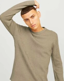 Jack & Jones Perfect Knit In Light Grey For Men -Men Style Shop 207656635 1 lightgrey 1