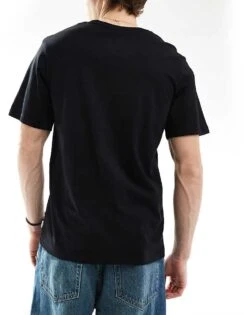 Jack & Jones 5 Pack Slim Fit T-shirt In White Black & Navy For Men -Men Style Shop 207721206 3