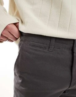 Jack & Jones 2 Pack Chinos In Beige & Dark Grey For Men Crockery Asphalt -Men Style Shop 207750937 5