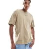 Jack & Jones Oversized T-shirt In Beige For Men Coriander