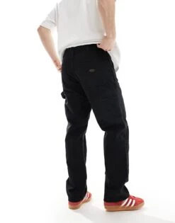 Jack & Jones Eddie Loose Fit Carpenter Trouser In Black For Men Tap Shoe -Men Style Shop 207766679 5