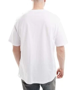 Jack & Jones Oversize T-shirt 3 Pack In White & Black For Men -Men Style Shop 207808356 4