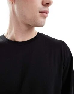 Jack & Jones Oversize T-shirt 5 Pack In White, Black & Grey For Men White & Black -Men Style Shop 207808468 3