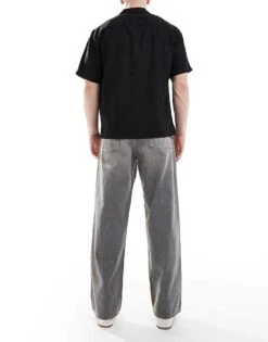 Jack & Jones Dave Wide Fit Jeans In Blue Vintage Wash For Men Blue Denim -Men Style Shop 208180838 3